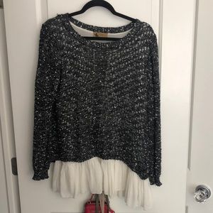 LF layered sweater